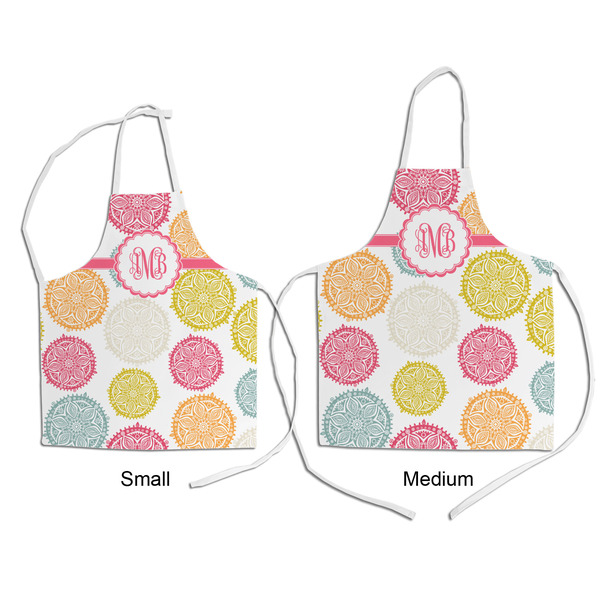 Doily Pattern Kid's Aprons - Comparison