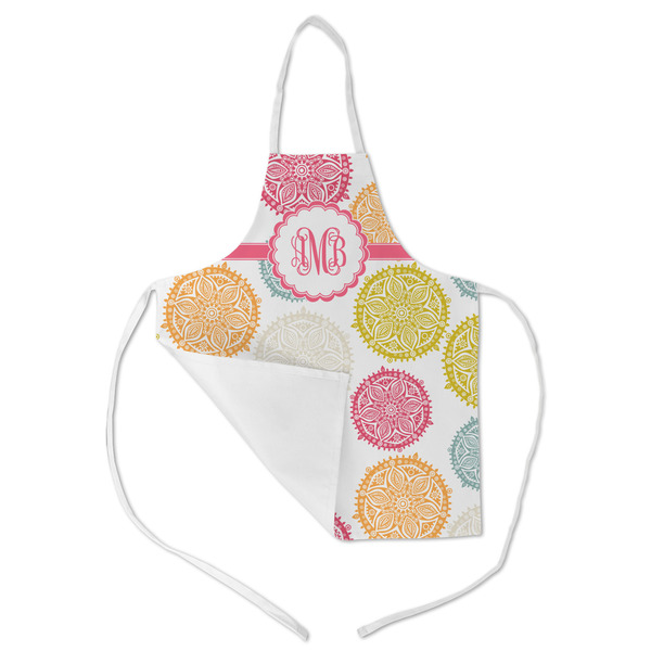 Doily Pattern Kid's Aprons - Medium - Main (med/lrg)