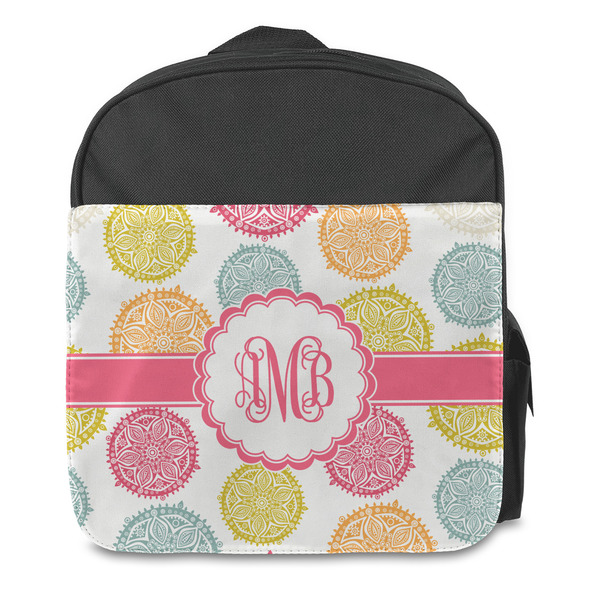 Doily Pattern Kids Backpack - Front