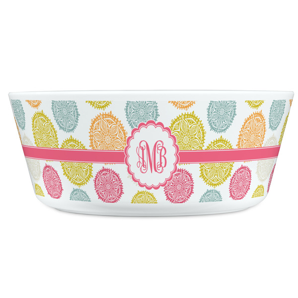 Doily Pattern Kids Bowls - FRONT