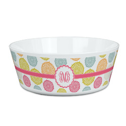 Doily Pattern Kid's Bowl (Personalized)