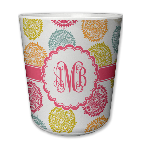 Custom Doily Pattern Plastic Tumbler 6oz (Personalized)