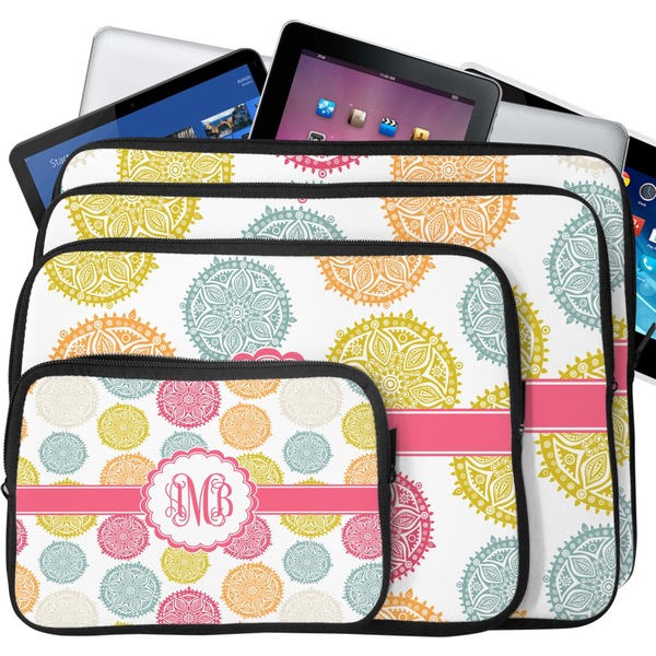 Doily Pattern Laptop Case Sizes