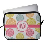 Doily Pattern Laptop Sleeve / Case - 11" (Personalized)