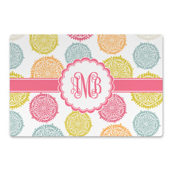 Doily Pattern Large Rectangle Car Magnet (Personalized)