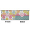 Doily Pattern Large Zipper Pouch Approval (Front and Back)