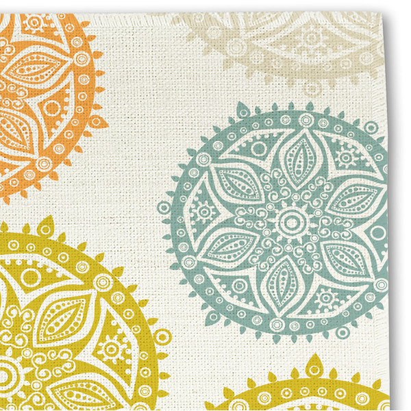 Doily Pattern Linen Placemat - DETAIL