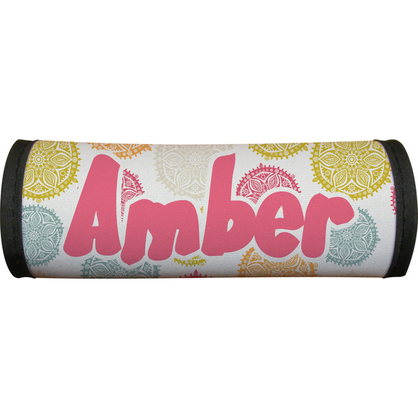 Doily Pattern Luggage Handle Wrap