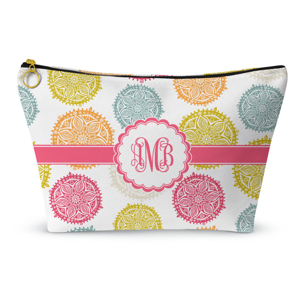 Custom Doily Pattern Makeup Bag (Personalized)
