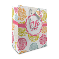 Doily Pattern Medium Gift Bag (Personalized)