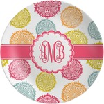 Doily Pattern Melamine Plate (Personalized)