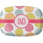 Doily Pattern Melamine Platter (Personalized)