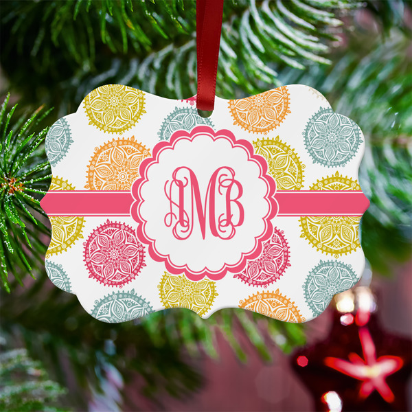 Doily Pattern Metal Benilux Ornament - Lifestyle