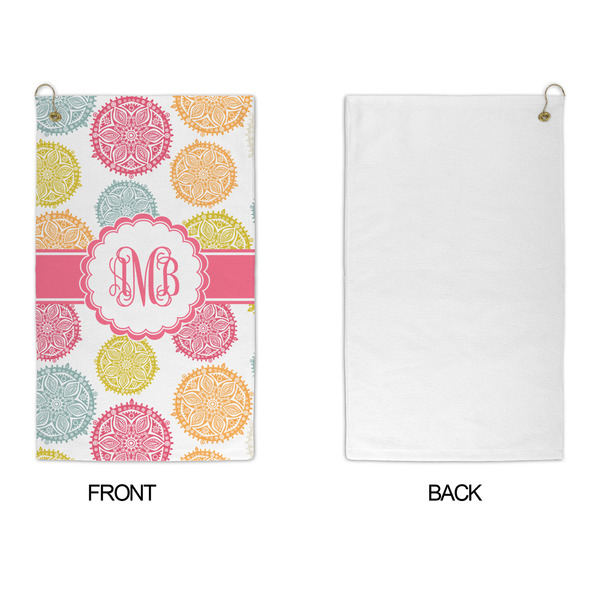 Doily Pattern Microfiber Golf Towels - APPROVAL