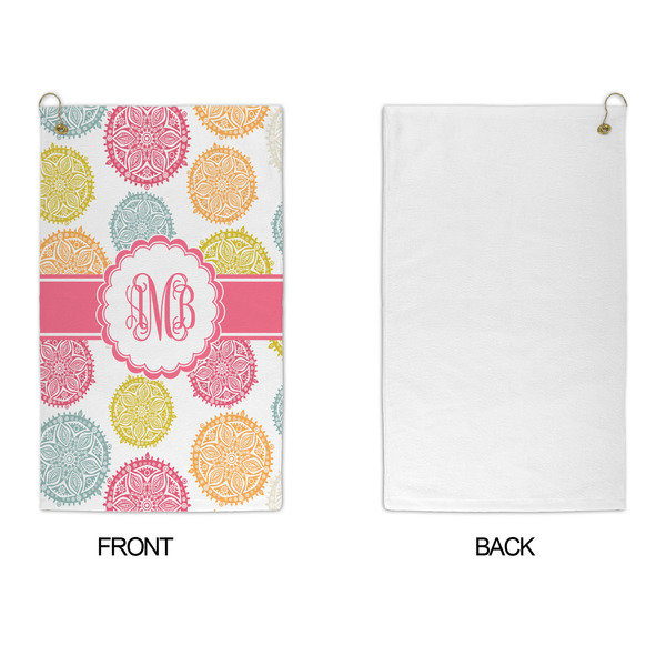 Doily Pattern Microfiber Golf Towels - APPROVAL