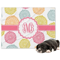 Doily Pattern Dog Blanket (Personalized)