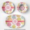 Doily Pattern Microwave & Dishwasher Safe CP Plastic Dishware - Group