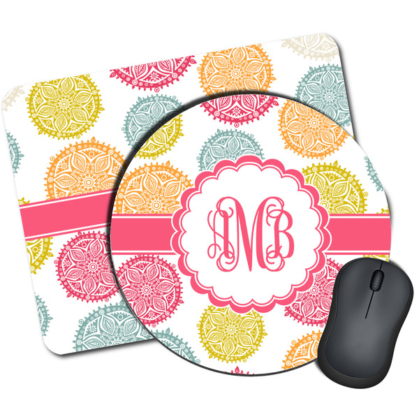 Custom Doily Pattern Mouse Pad (Personalized)