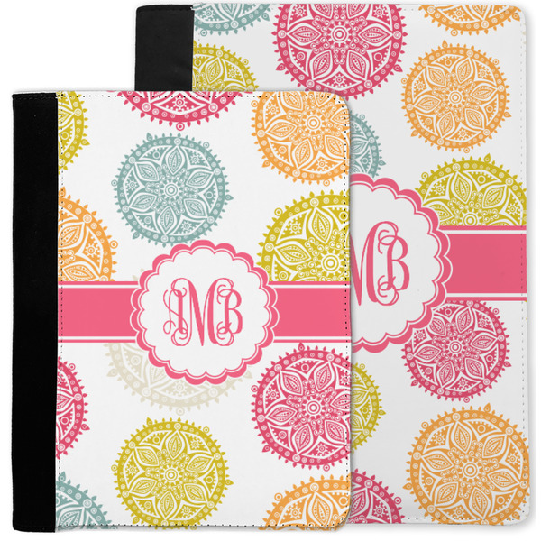 Doily Pattern Notebook Padfolio - MAIN