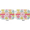 Doily Pattern Octagon Placemat - Double Print Front and Back