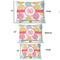 Doily Pattern Outdoor Dog Beds - SIZE CHART