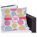 Doily Pattern Outdoor Pillow - 20" (Personalized)