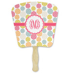 Doily Pattern Paper Fan (Personalized)