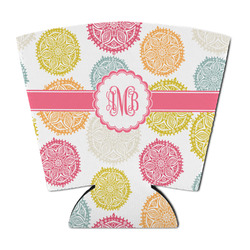 Doily Pattern Party Cup Sleeve - with Bottom (Personalized)