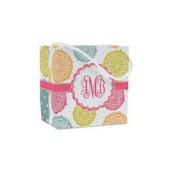 Doily Pattern Party Favor Gift Bags - Matte (Personalized)