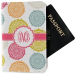 Doily Pattern Passport Holder - Fabric (Personalized)