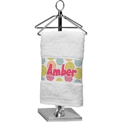 Doily Pattern Cotton Finger Tip Towel (Personalized)