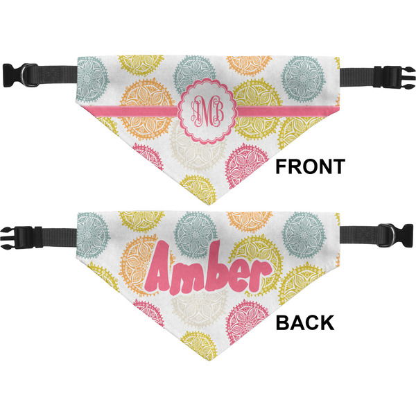 Doily Pattern Pet Bandana Approval