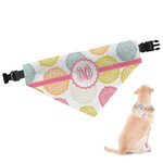 Doily Pattern Dog Bandana (Personalized)