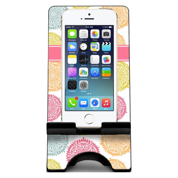 Doily Pattern Phone Stand w/ Phone