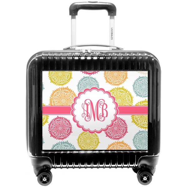 Custom Doily Pattern Pilot / Flight Suitcase (Personalized)
