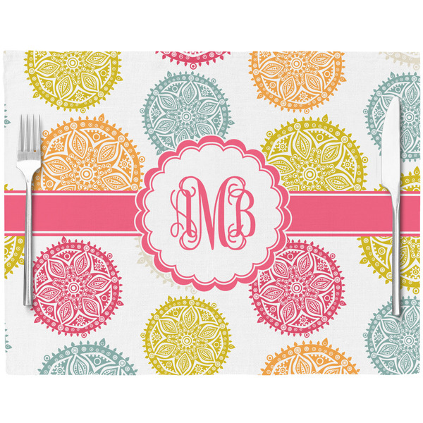 Doily Pattern Placemat with Props