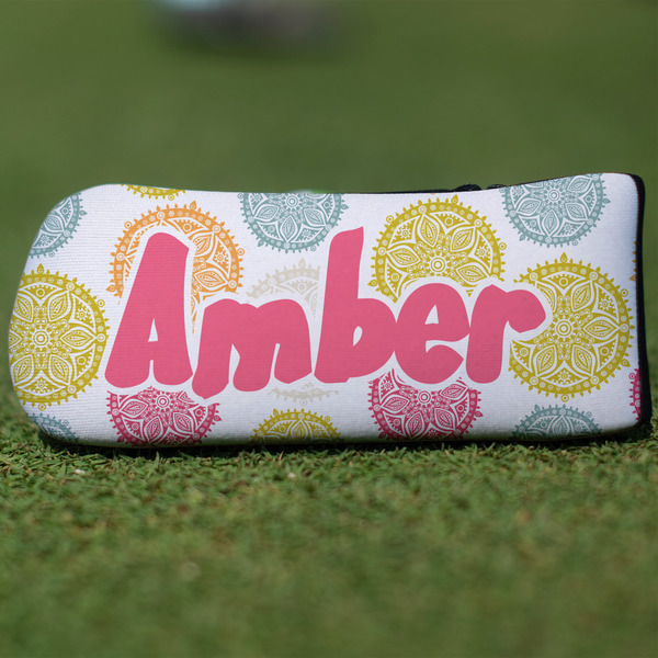 Custom Doily Pattern Blade Putter Cover (Personalized)