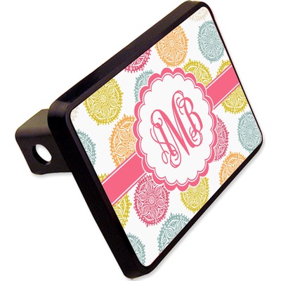 Doily Pattern Rectangular Trailer Hitch Cover - 2" (Personalized)