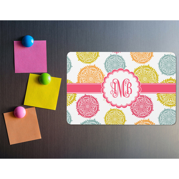 Doily Pattern Rectangular Fridge Magnet - LIFESTYLE