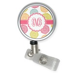 Doily Pattern Retractable Badge Reel (Personalized)