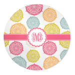 Doily Pattern 5' Round Indoor Area Rug (Personalized)