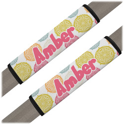 Doily Pattern Seat Belt Covers (Set of 2) (Personalized)