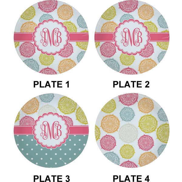 Doily Pattern Set of Appetizer / Dessert Plates (Approval)