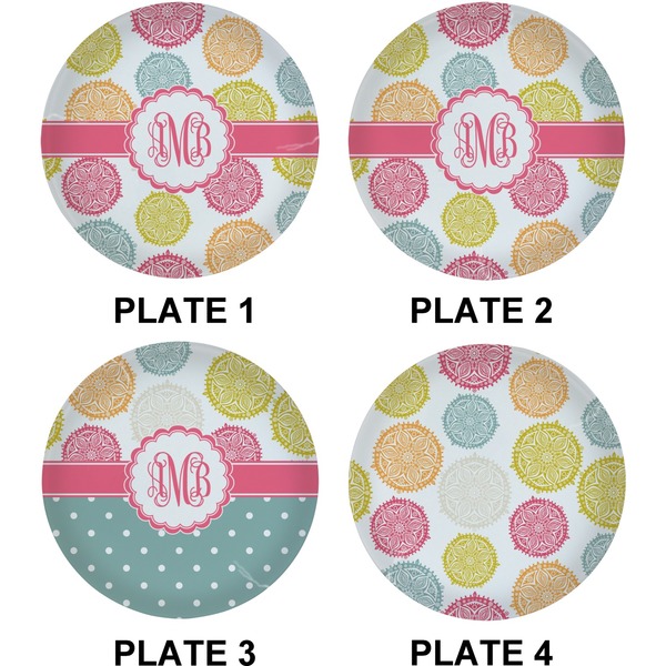 Doily Pattern Set of Lunch / Dinner Plates (Approval)