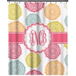 Doily Pattern Extra Long Shower Curtain - 70"x84" (Personalized)