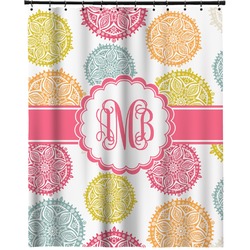 Doily Pattern Extra Long Shower Curtain - 70"x84" (Personalized)