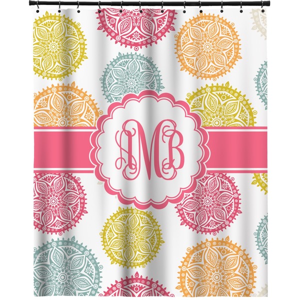 Custom Doily Pattern Extra Long Shower Curtain - 70"x84" (Personalized)