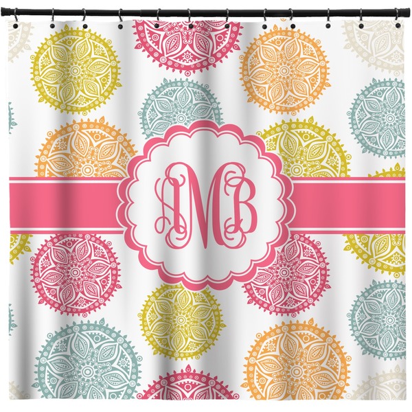 Custom Doily Pattern Shower Curtain (Personalized)