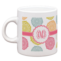 Doily Pattern Espresso Cup (Personalized)