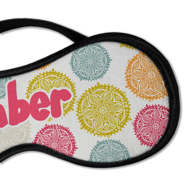 Doily Pattern Sleeping Eye Mask - DETAIL Large